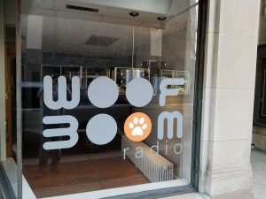 Woof Boom Radio Window Lafayette